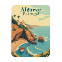 Retro Algarve Portugal Souvenir Sunny Beach Cena