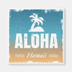 Íman Retro Aloha Hawaii