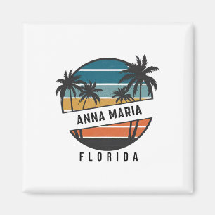 Íman Retro Anna Maria Praia Flórida Prancha de Surf Sur