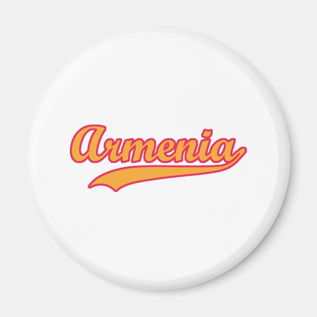Íman Retro Armênia (Frente)