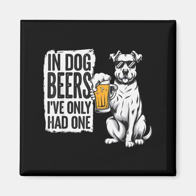 Íman Retro Beer Pun Bar Pub Crawl Party Men - Funny Bee (Frente)