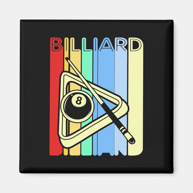 Íman Retro Billiard (Frente)