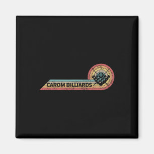 Íman Retro Carom Billiards Vintage Player Film Strip