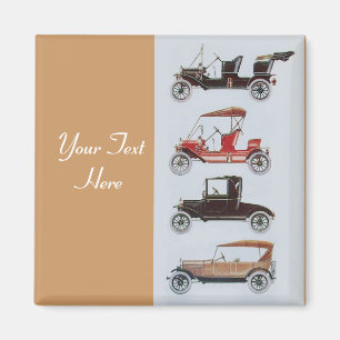 Íman RETRO CARS 2 - Automóvel de reparação automóve