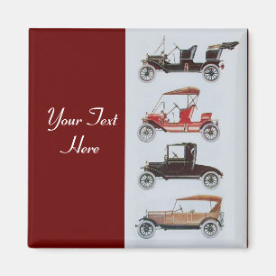 Íman RETRO CARS 2 - Automóvel de reparação automóve