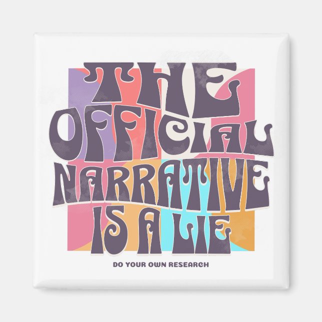 Íman Retro Conspiracy Theory (Frente)