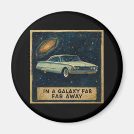 Íman Retro Cruiser in Deep Space 