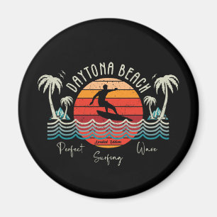 Íman Retro Daytona Beach Surfing