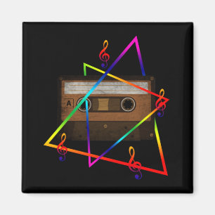 ÍMAN RETRO DE VINTAGEM MÚSICA
