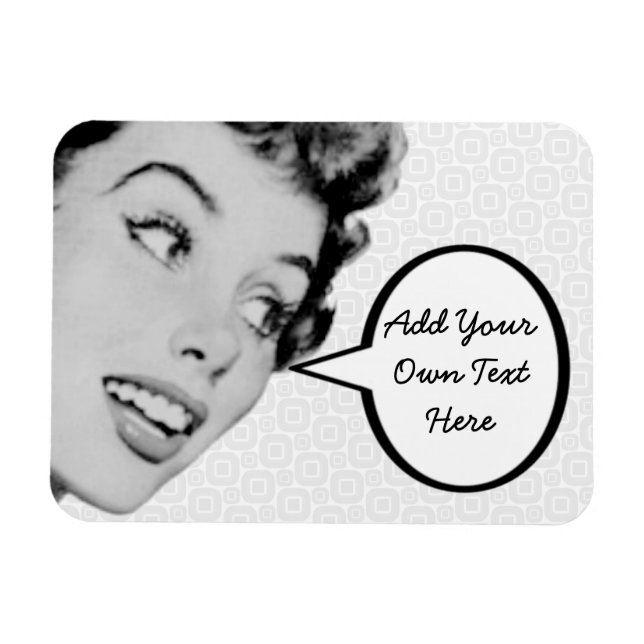 Íman Retro Do Tell (Horizontal)