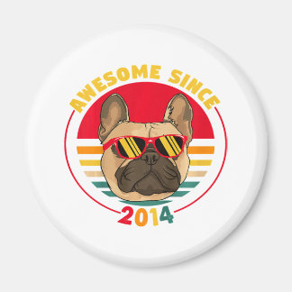 Íman Retro French Bulldog Incrível Desde 2014