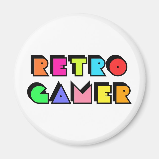 Íman Retro Gamer (Frente)
