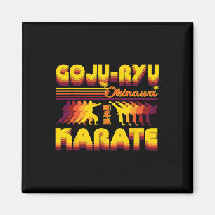 Íman Retro Goju-ryu Karate Design de Verão Para Kar