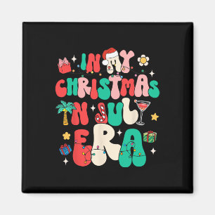 Íman Retro Groovy No Meu Natal Na Era Julho Dr. Summer