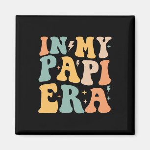 Íman Retro Groovy no Meu Papi Era Pai&#; s Day