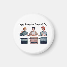 Íman Retro Happy Administrative Professionals Day 