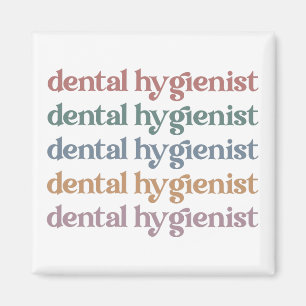 Íman Retro Higienista Dental Dentista RDH Dentist Den