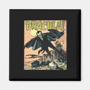 Íman Retro Horror Filme Monstro Vampiro Vintage Hallowe