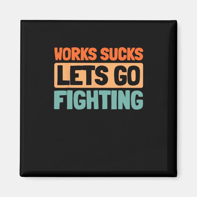 Íman Retro Karato - Caratê de Artes Marciais (Frente)