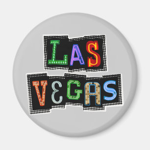 Íman Retro Las Vegas Neon