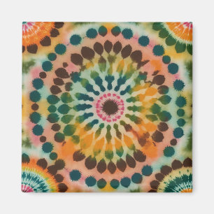 Íman Retro Mandala Tie Dye