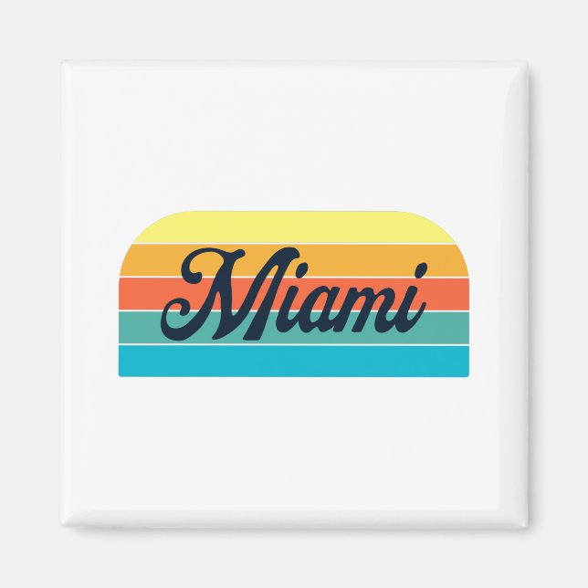 Íman Retro Miami (Frente)