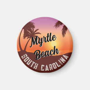 Íman Retro Myrtle Beach Vibes: Vintage 80s Souvenir