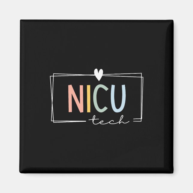 Íman Retro Nicu Tech Neonatal Intensification Unit Icu  (Frente)