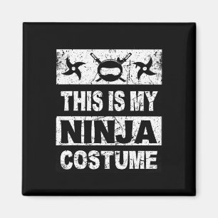 Íman Retro Ninja Costume Halloween Para Meninos