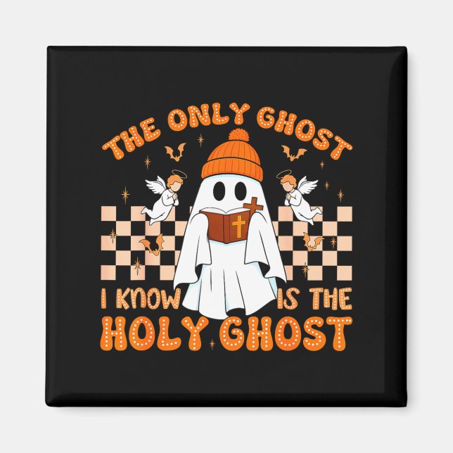 Íman Retro O Único Fantasma Que Eu Conheço É O Santo Cr (Frente)