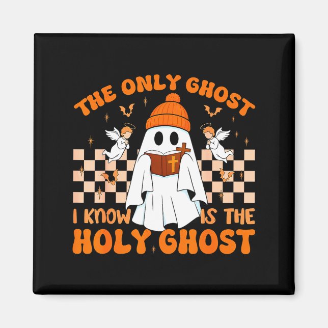 Íman Retro O Único Fantasma Que Eu Conheço É O Santo Cr (Frente)
