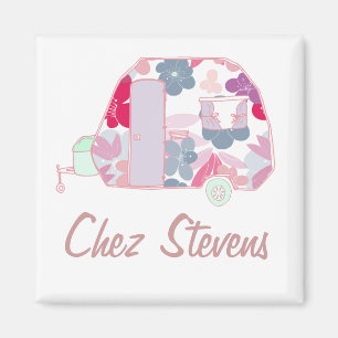 Íman Retro Personalizado Retro Vintage Design Magnets