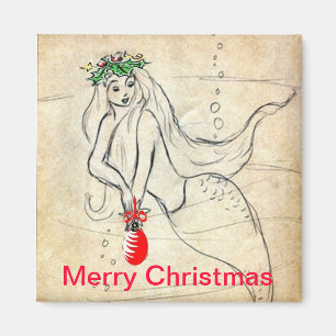 Íman Retro Sereia Merry Magnet