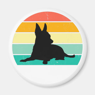 Íman Retro Sunset Chihuahua