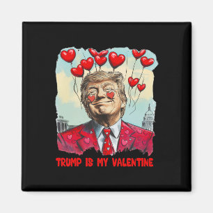Íman Retro Trump é meu namorado Trump Dia dos Namorados