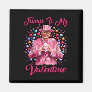 Íman Retro Trump É O Meu Namorados Trump Valentine Day