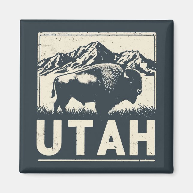Íman Retro Utah (Frente)