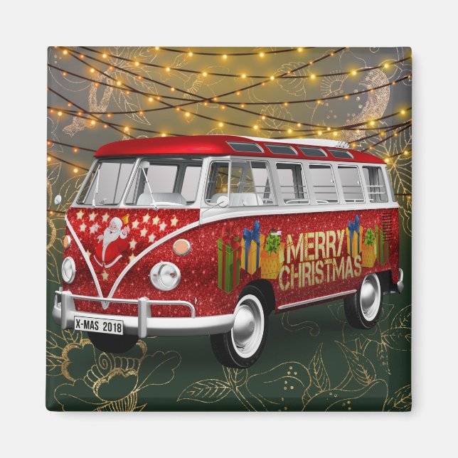 Íman Retro Van (Frente)