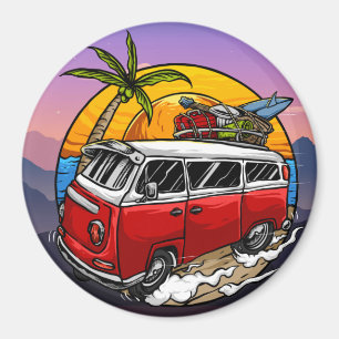 Íman Retro Van Magnet