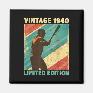 Íman Retro Vintage 1940 Baseball Lover Limited Edition