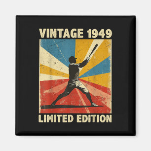 Íman Retro Vintage 1949 Baseball Lover Limited Edition