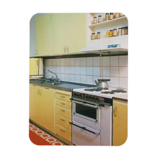 Íman Retro Vintage 1950s Kitchen