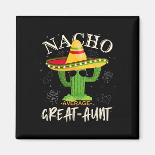 Íman Retro Vintage Funny Nacho Tia Média de Excelente F