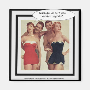 Íman Retro 'Wanker' Magnet