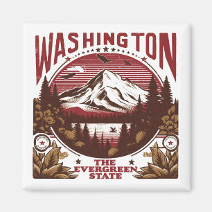 Íman Retro Washington