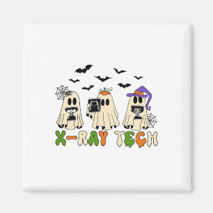 Íman Retro X-ray Tech Halloween Ghost Radiology Ghost R