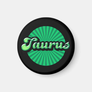 Íman Retro Zodiac Taurus