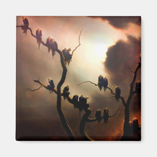 Íman Retrovisor - Fantasmas em uma árvore