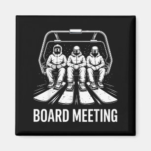 Íman Reunião da Diretoria Snowboarders Entusiastas de E