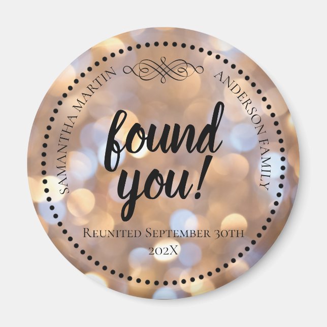 Íman Reunião de Adoção (Frente)